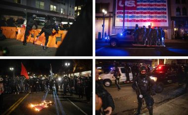 “Kaos” rrugëve të Portlandit pas zgjedhjeve, arrestohen dhjetëra demonstrues – Garda Kombëtare intervenon