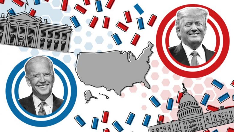 Si kanë votuar Shtetet e Bashkuara në çdo palë të zgjedhjeve presidenciale, nga George Washington te Donald Trump