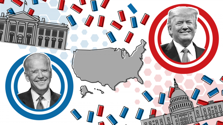 Si është gjendja në katër shtete amerikane, kush është në epërsi në zgjedhjet presidenciale?