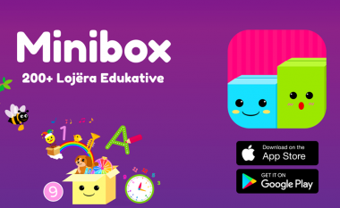 Trigonom nga Kosova lanson aplikacionin më të ri “Minibox” me 200 lojëra edukative për fëmijë