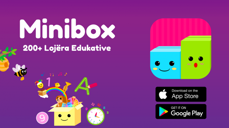 Trigonom nga Kosova lanson aplikacionin më të ri “Minibox” me 200 lojëra edukative për fëmijë