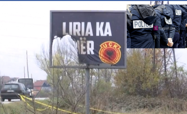 Policia jep detaje për dëmtimin e banerit “Liria ka emër” në Graçanicë