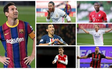 Në fund të edicionit 20 yje të mëdhenj janë lojtarë të lirë: Nga Messi te Ramos e Modric – mund të merren falas