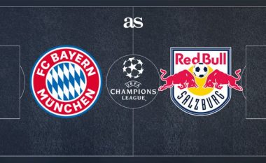 Formacionet zyrtare, Bayern Munich – RB Salzburg: Mërgim Berisha nga minuta e parë