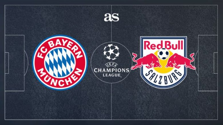 Formacionet zyrtare, Bayern Munich – RB Salzburg: Mërgim Berisha nga minuta e parë