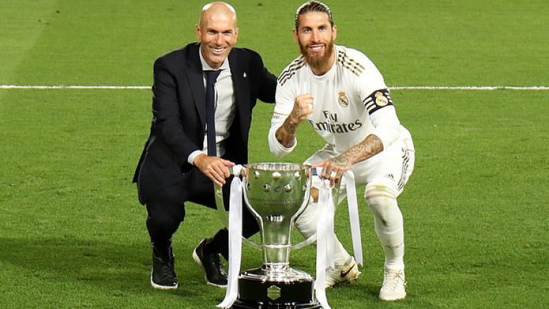 Zidane për kontratën e re të Ramosit: Ai është lideri ynë, të rinovojë sa më shpejtë