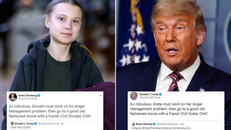 “Qetësohu, Donald, qetësohu!”: Greta Thunberg i ‘hakmerret’ presidentit Trump, duke përdorur fjalët e përdorura nga ai, 11 muaj më parë