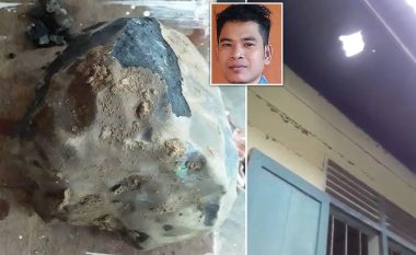 Indoneziani bëhet milioner pasi një meteor me vlerë 1.5 milion euro bie mbi çatinë e tij