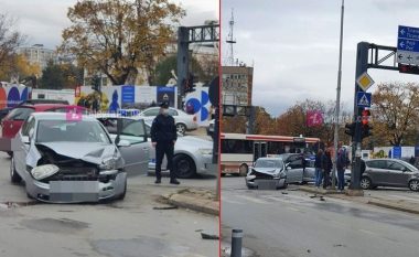 Aksident në afërsi të Katedrales në Prishtinë, lëndohen dy persona