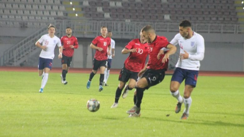 Formacionet bazë të duelit mes Anglisë U21 dhe Shqipërisë U21