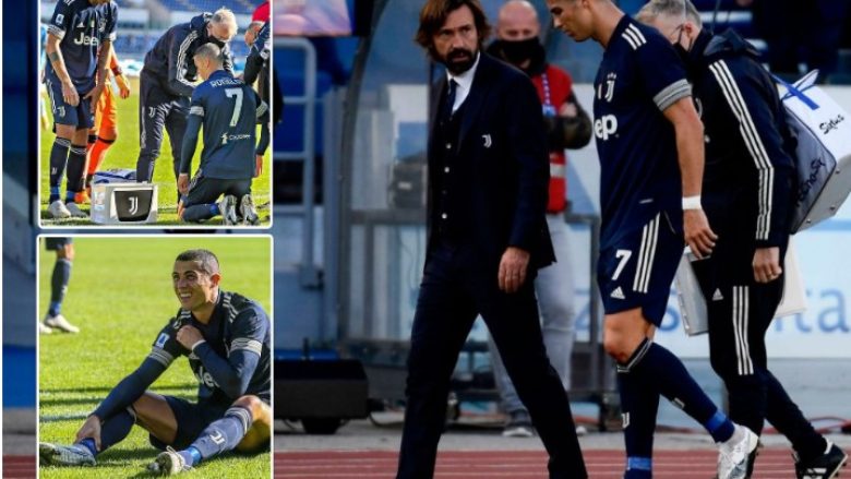 Zbulohet arsyeja e zëvendësimit të Ronaldos ndaj Lazios, portugezi ka pësuar një dëmtim