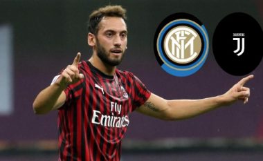 Interi dëshiron Calhanoglun, Juventusi përgatit një ofertë shkëmbimi