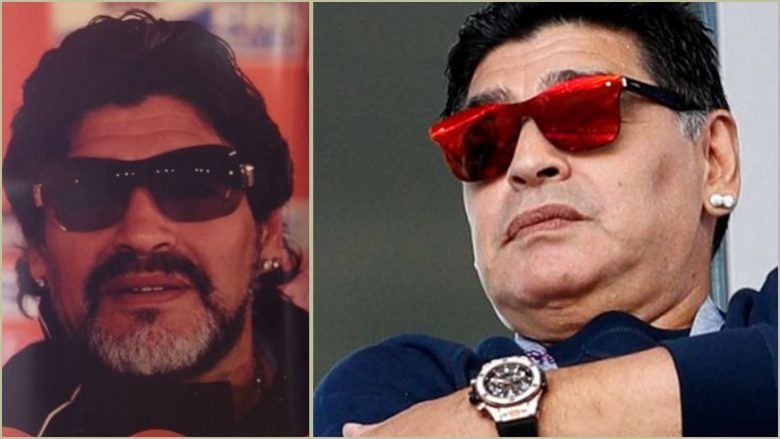 Nga pasioni për orët, bizhuteritë e kushtueshme deri te syzet – Maradona ishte një ikonë ekstravagante