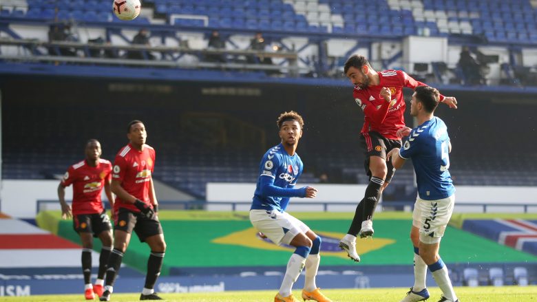 Everton 1-3 Man Utd, notat e lojtarëve: Fernandes i jashtëzakonshëm, vlerësohen lartë edhe Rashford e Cavani