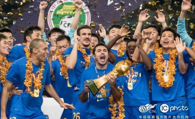 Pronarët e Interit në festë, klubi i tyre Jiangsu Suning shpallet kampion në Kinë