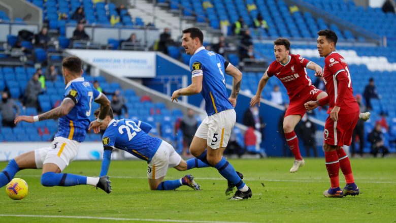 Notat e lojtarëve: Brighton 1-1 Liverpool