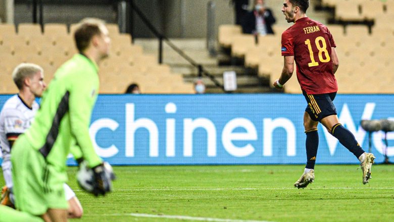 Notat e lojtarëve, Spanjë 6-0 Gjermani: Ferran Torres, yll i ndeshjes