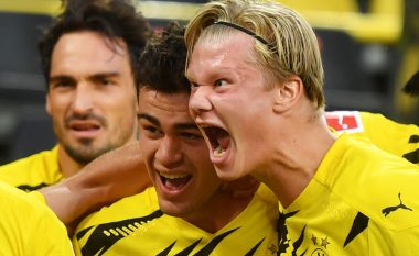 Borussia Dortmund fiton pas shkëlqimit të Haaland – norvegjezi shënon katër herë ndaj Hertha Berlinit