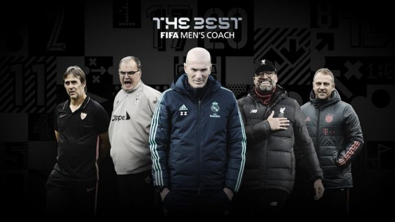 Trajnerët e nominuar nga FIFA për çmimin ‘The Best’