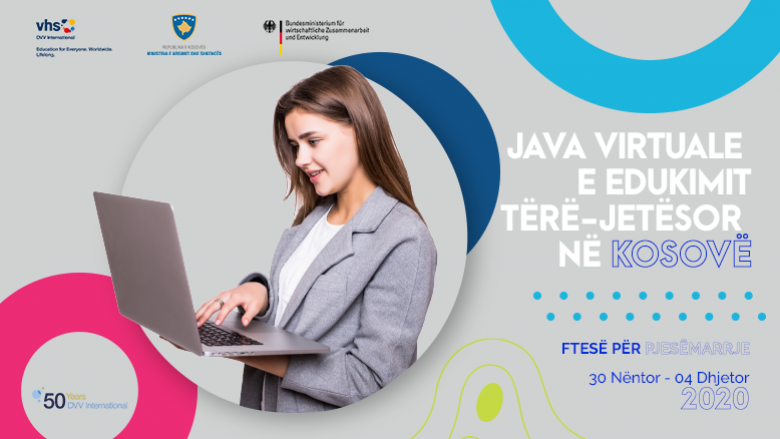 Java virtuale e edukimit tërë-jetësor në Kosovë, mbahet nga 30 nëntor deri më 4 dhjetor
