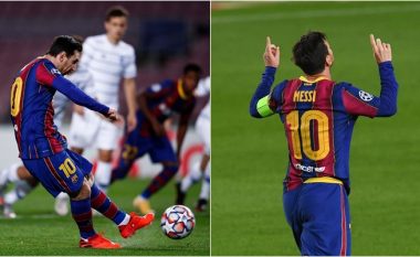 Messi kalon në epërsi Barcelonën, shënon nga penalltia