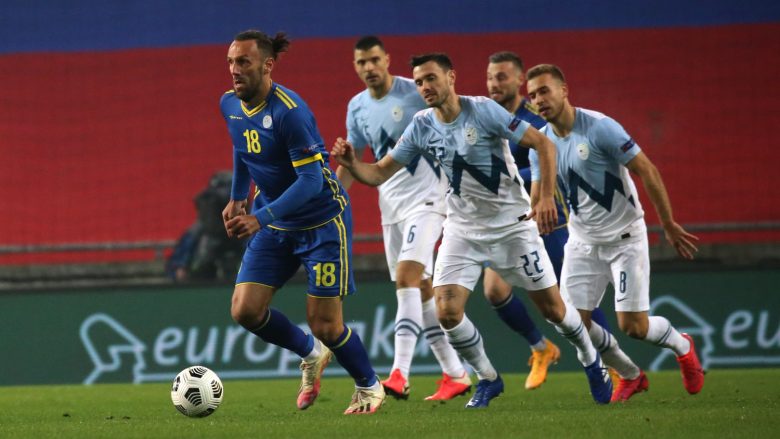 UEFA lavdëron aksionin dhe golin e Kosovës ndaj Sllovenisë, pyet a do të shënojë Vedat Muriqi ndaj Moldavisë
