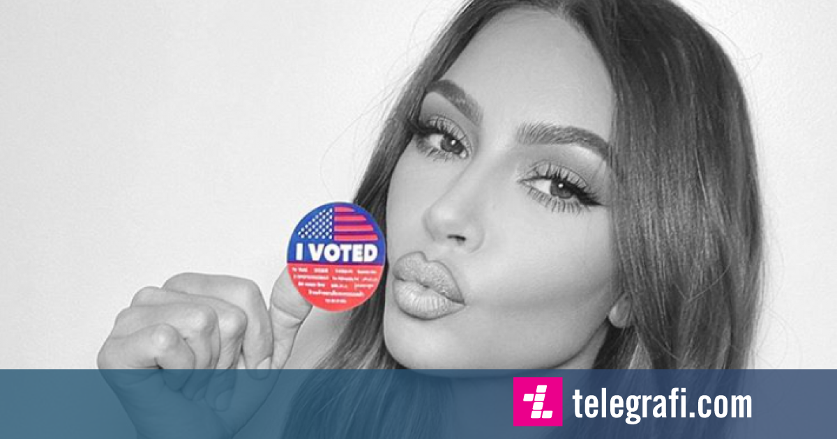 Fans want to know if Kim Kardashian voted for Kanye West in the