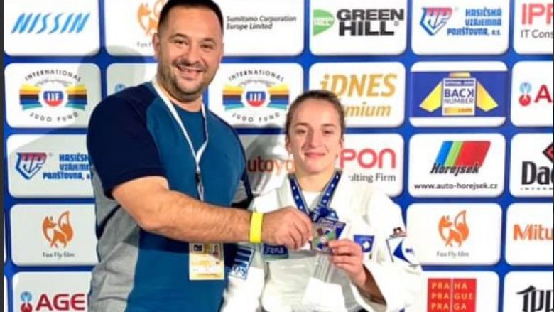 Distria Krasniqi fiton medaljen e bronztë evropiane