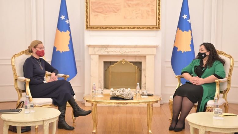 ​Osmani takon Barishiq, diskutojnë për forcimin e bashkëpunimit Kosovë-Kroaci