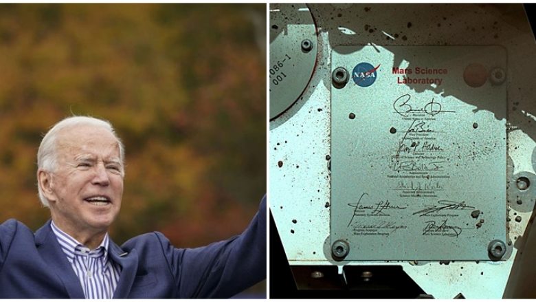 Biden bëhet presidenti i dytë amerikan që ka nënshkrimin në planetin Mars