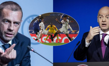 UEFA kërkon nga FIFA që menjëherë të ndryshohet rregulli i lojës me dorë nga VAR-i