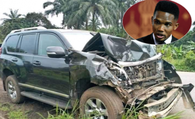 Samuel Eto'o përfshihet në një aksident të tmerrshëm me makinë - u godit nga autobusi