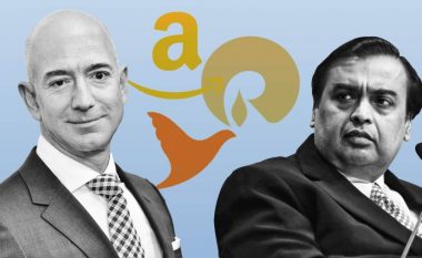 Betejë miliarderësh: Si Jeff Bezos dhe Mukesh Ambani po ‘luftojnë’ për një treg prej trilionë dollarësh