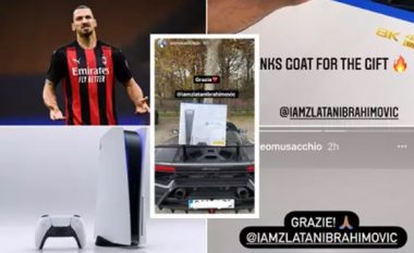 Ibrahimovic vazhdon me gjëra të veçanta, iu dhuron bashkëlojtarëve të Milanit nga një ‘PlayStation 5’ në ditën e daljes në shitje