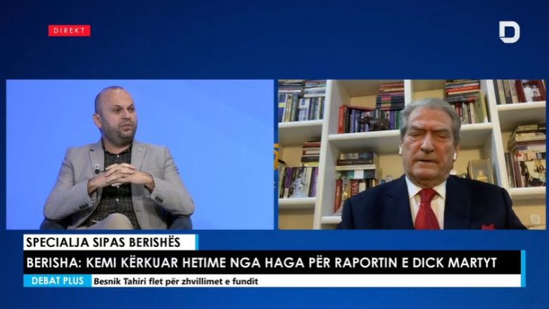 Imer Mushkolaj debaton ashpër me Sali Berishën për Hashim Thaçin e marrëveshjen e detit me Greqinë