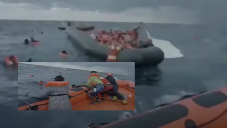 “Ku është fëmija im?”: Gruaja kërkon foshnjën e saj me dëshpërim, pasi anija fundoset në Mesdhe