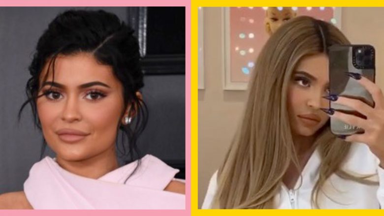 Transformimi i radhës i flokëve të Kylie Jenner