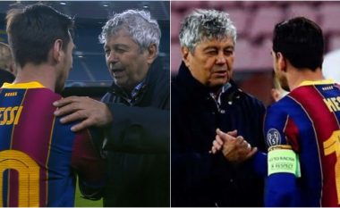 Momenti kur trajneri Lucescu ia kërkon fanellën Messit – argjentinasi nuk ia dhuron aty për aty shkaku i rregullave të COVID-19