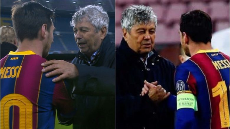 Momenti kur trajneri Lucescu ia kërkon fanellën Messit – argjentinasi nuk ia dhuron aty për aty shkaku i rregullave të COVID-19