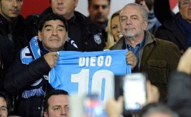 Presidenti i Napolit, De Laurentiis thotë se mund ta emërojnë stadiumin “Diego Maradona”