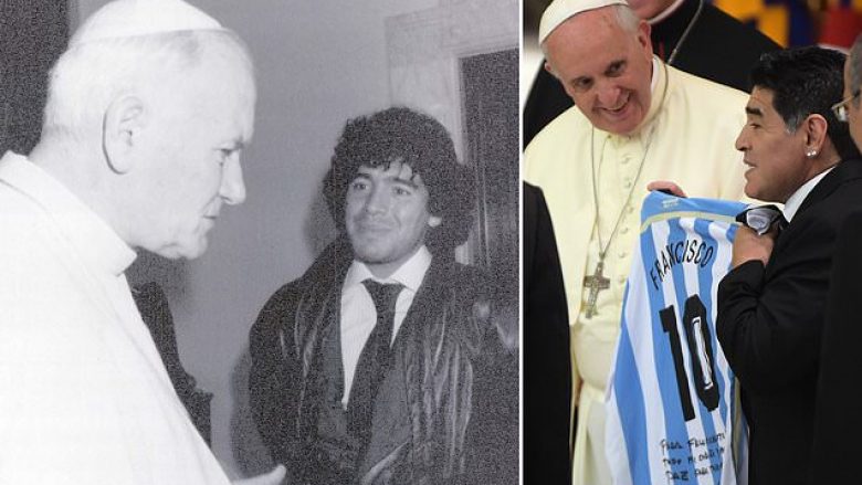 “Shit tavanet e arit në Vatikan nëse je i shqetësuar për fëmijët e varfër” – Historia interesante e Maradonës me Papa Gjon Palin II