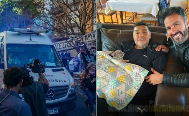 Maradona lëshohet nga spitali pas operacionit në tru, fansa të shumtë mblidhen për legjendën