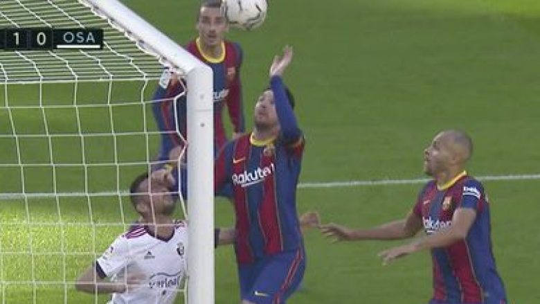 Messi u përpoq ta rikrijonte edhe golin legjendar ‘Dora e Zotit’ të Maradonas
