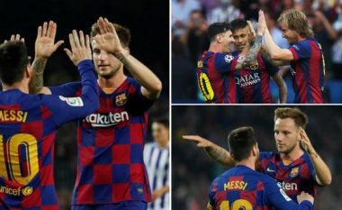 “Messi është i vetmi numër një në futboll” – Rakitic thotë se ishte një ëndërr të luajturit së bashku me superyllin e Barcelonës