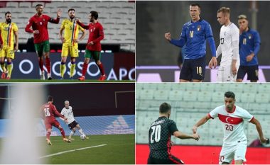 Portugalia dhe Italia fitojnë me goleadë, Gjermania minimalisht ndaj Çekisë