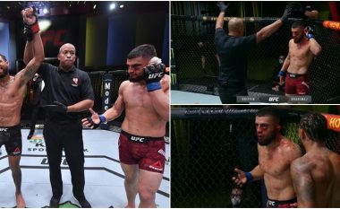 Debutim i tmerrshëm i Ramiz Brahimajt në UFC, kundërshtari e rrah keq dhe ia shqyen veshin