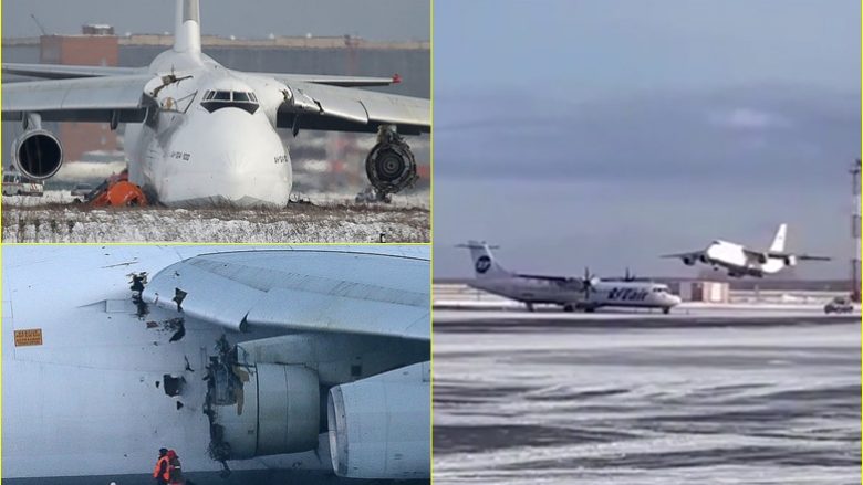 Aeroplani rus “përplaset për tokë” dhe rrëshqet nga pista – publikohen pamjet e aksidentit