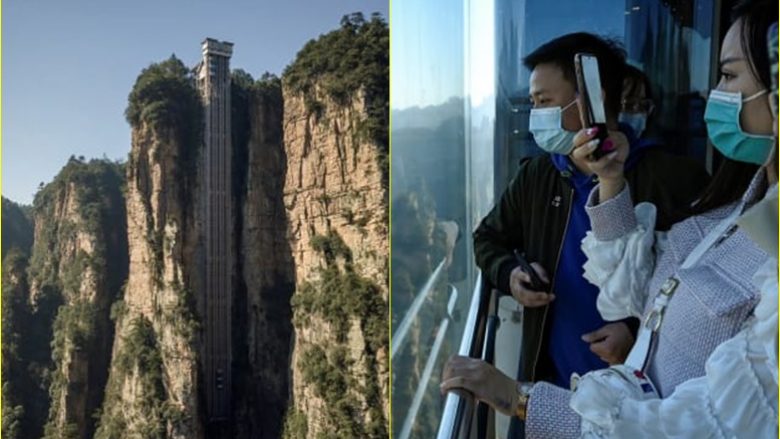 Prej xhami dhe 326 metra i lartë: Njihuni me ashensorin më të lartë në botë
