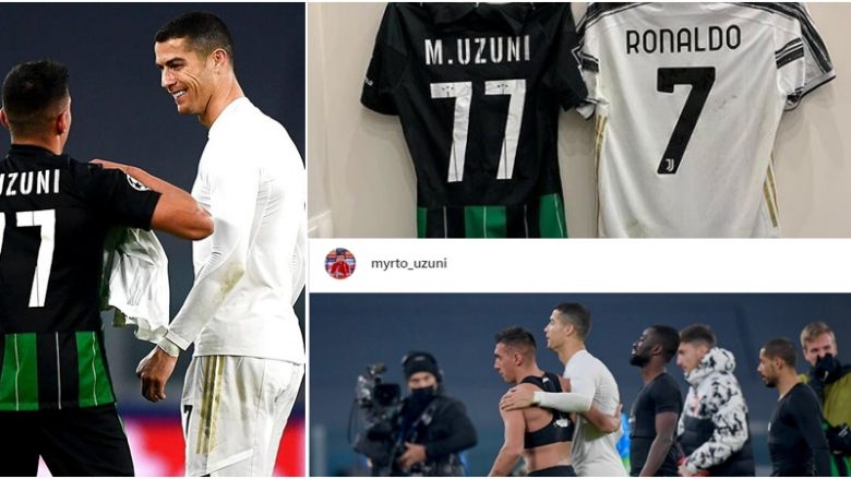 Uzuni publikon fotot me idhullin e tij Cristiano Ronaldon me një mesazh tejet emocionues: Kurrë mos hiq dorë nga ëndrrat tua, lufto për to me gjithçka