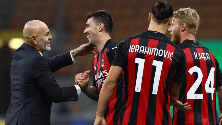 Jo vetëm Ibrahimovic, Pioli me disa dyshime për ndeshjen me Manchester Unitedin